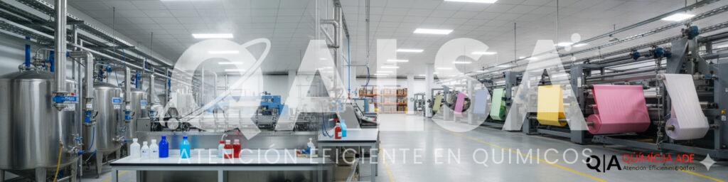 Insumos químicos para la industria textil