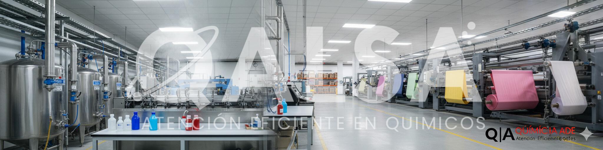 Insumos químicos para la industria textil